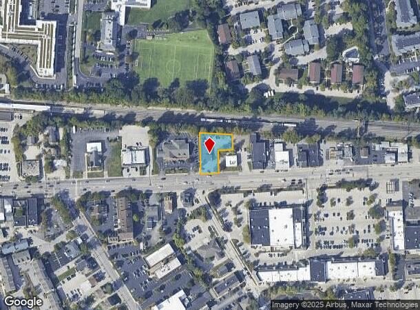  61 E Lancaster Ave, Paoli, PA Parcel Map