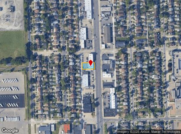 6637 Schaefer Rd, Dearborn, MI Parcel Map