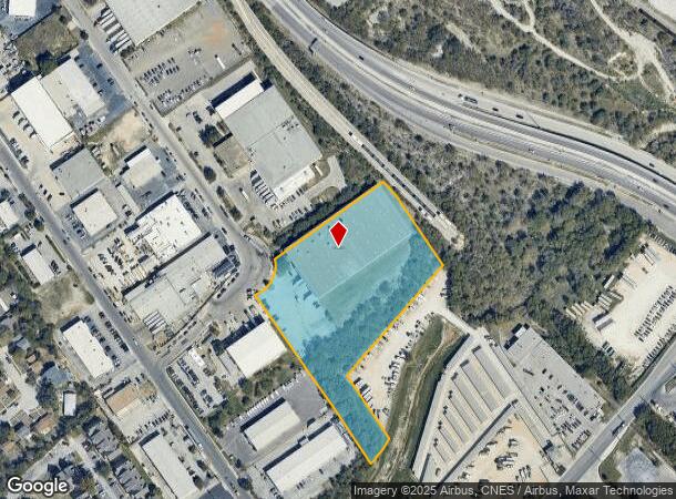 3550 Ridgeside, San Antonio, TX Parcel Map