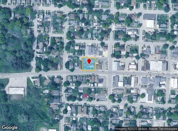 120 W Main St, Hagerstown, IN Parcel Map