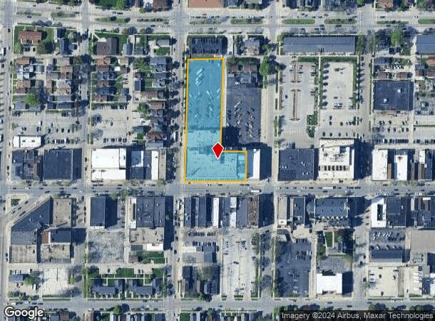  1020 W Historic Mitchell St, Milwaukee, WI Parcel Map