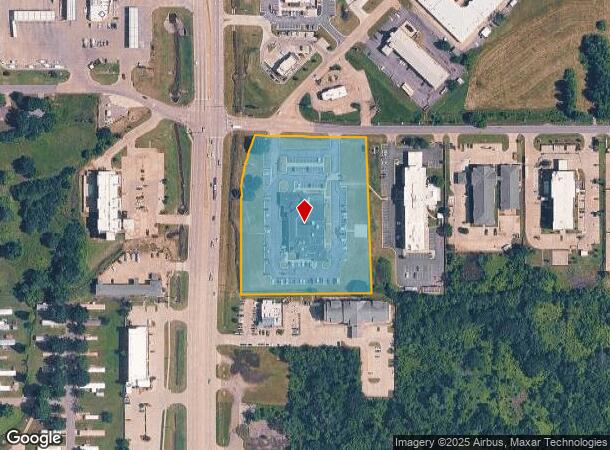  3131 Military Blvd, Muskogee, OK Parcel Map