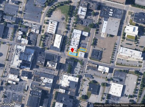  715 Main St, Buffalo, NY Parcel Map