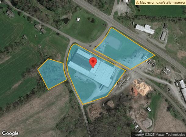  1909 Cornell Rd, Laceyville, PA Parcel Map