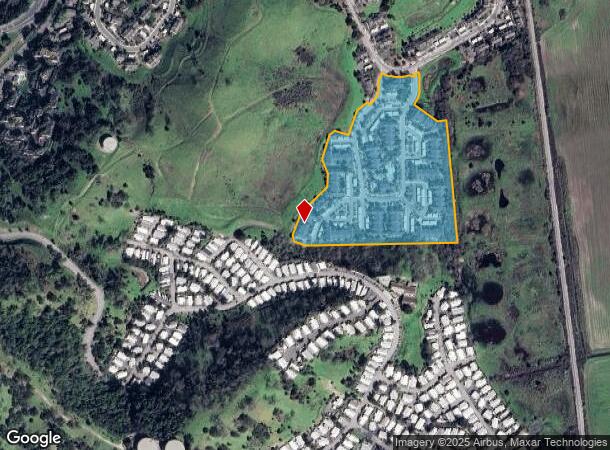  5 Hutchins Way, Novato, CA Parcel Map