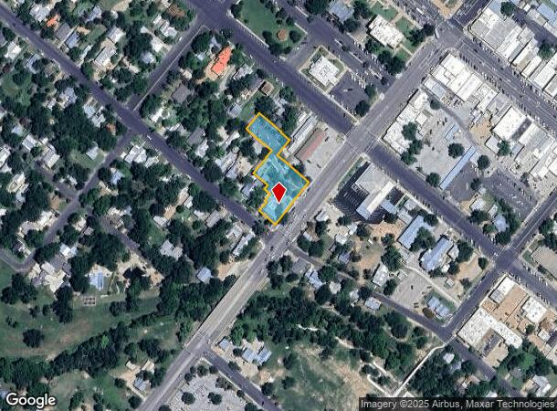210 S Adams St, Fredericksburg, TX Parcel Map