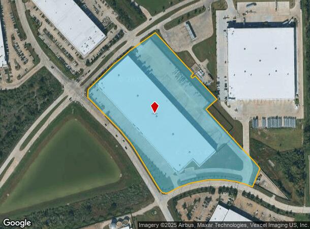 10484 Greens Crossing Blvd, Houston, TX Parcel Map