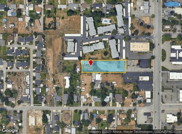  1303 N Pines Rd, Spokane, WA Parcel Map