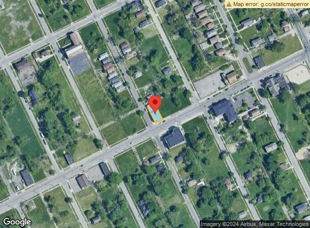  14105 Kercheval St, Detroit, MI Parcel Map