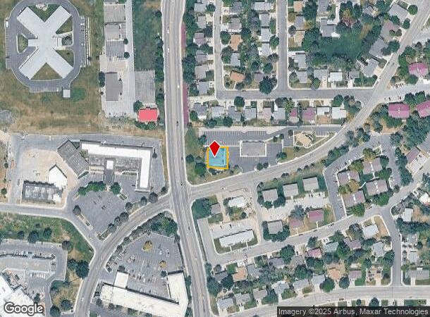 1455 Bench Rd, Pocatello, ID Parcel Map