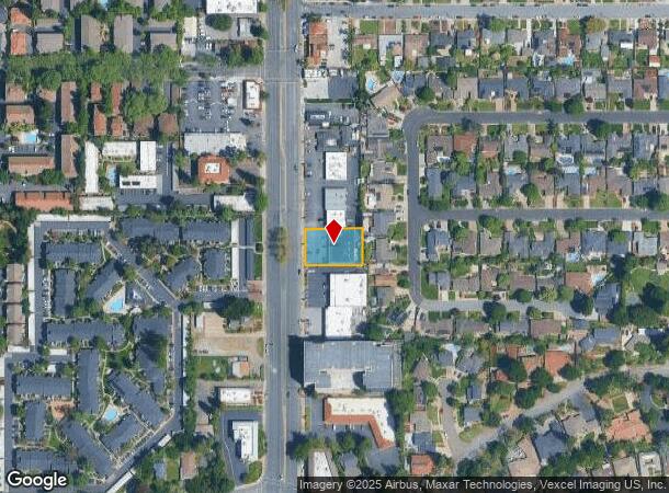 2270 S Bascom Ave, Campbell, CA Parcel Map