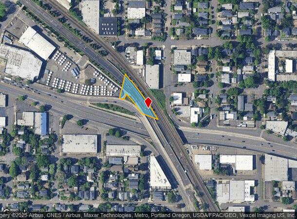  1509 Se Powell Blvd, Portland, OR Parcel Map
