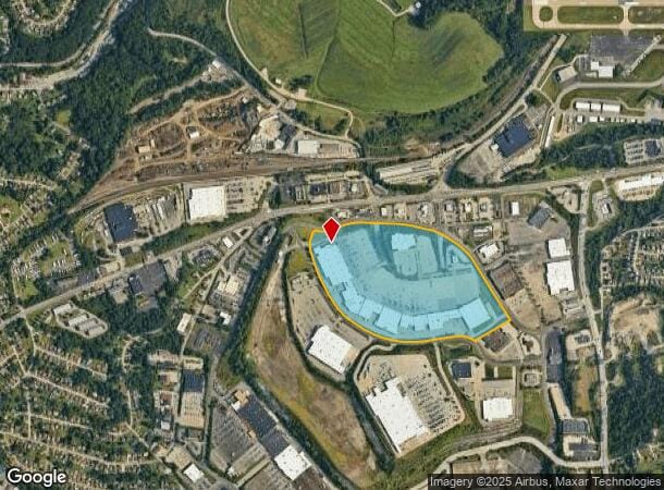 5555 Mountain View Dr, West Mifflin, PA Parcel Map