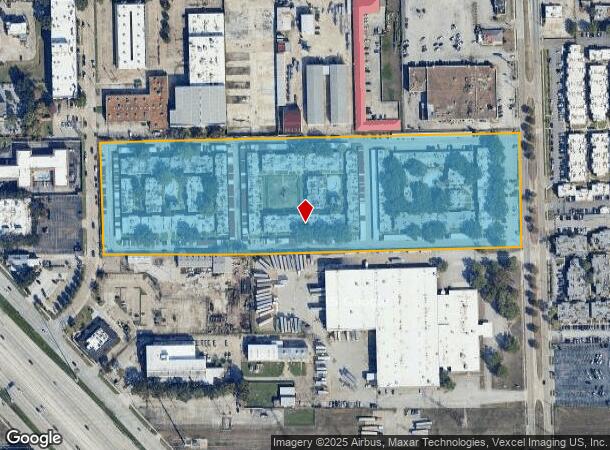  3233 Mangum Rd, Houston, TX Parcel Map