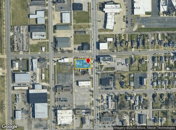  1401 S Michigan St, South Bend, IN Parcel Map