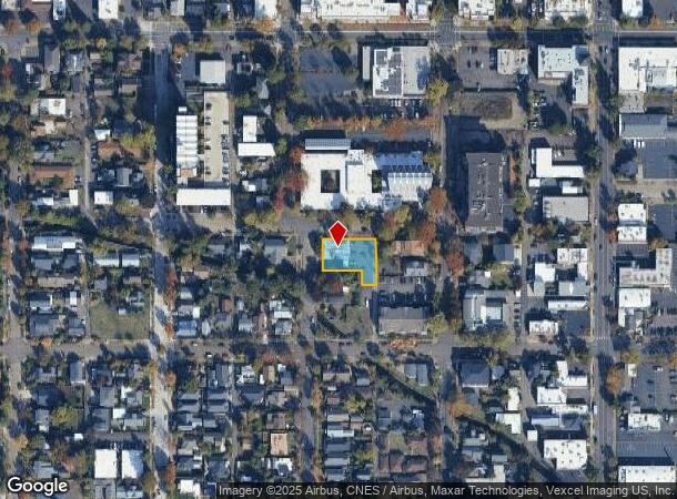 1413 Charnelton St, Eugene, OR Parcel Map