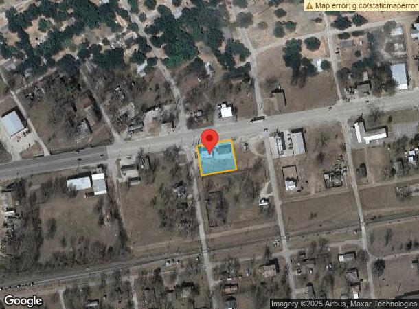  411 Nw 2Nd St, Kerens, TX Parcel Map