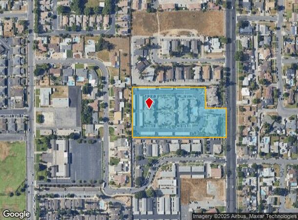  1408 N Riverside Ave, Rialto, CA Parcel Map