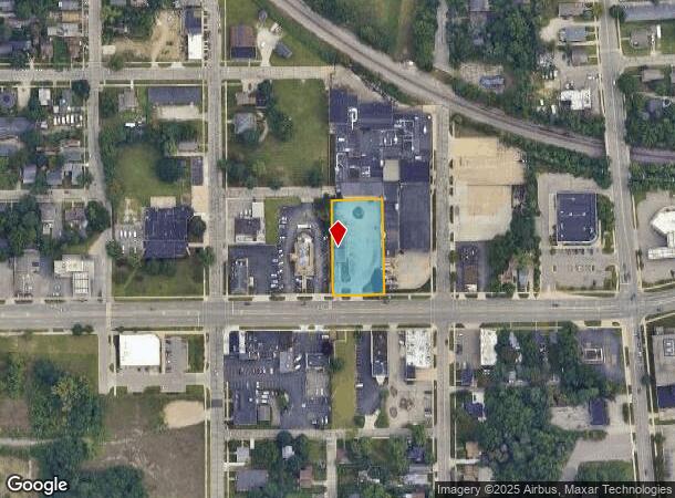  317 E Michigan Ave, Ypsilanti, MI Parcel Map