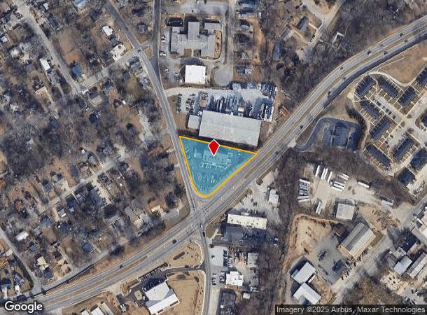 807 Dorsey St, Gainesville, GA Parcel Map