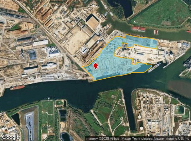 13600 Industrial Rd, Houston, TX Parcel Map