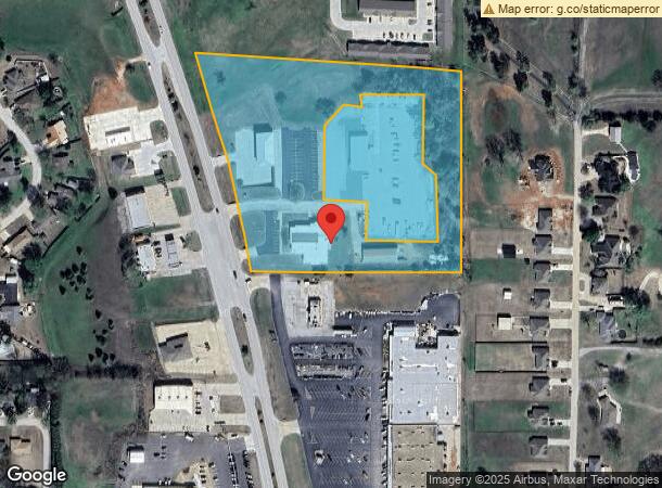  1726 N Green Ave, Purcell, OK Parcel Map