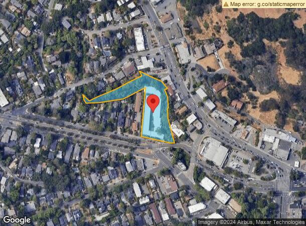  100 Sycamore Ave, San Anselmo, CA Parcel Map