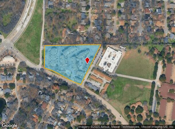 1519 San Francisco Ct, Arlington, TX Parcel Map
