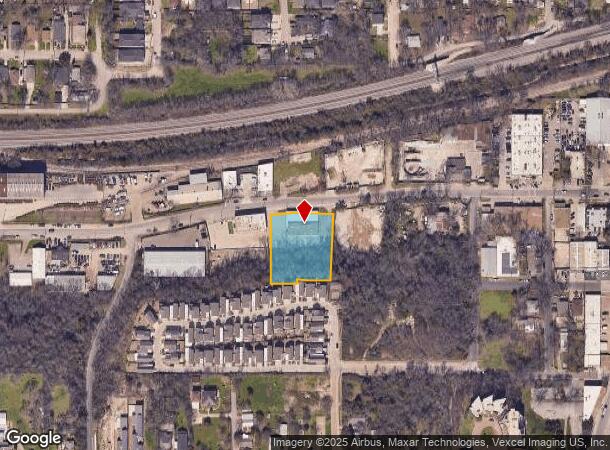  1212 W Commerce St, Dallas, TX Parcel Map