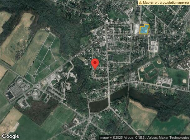  121 123 125 East Ave, Woodstown, NJ Parcel Map