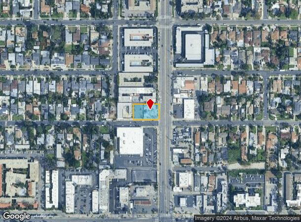  7301 Sepulveda Blvd, Van Nuys, CA Parcel Map