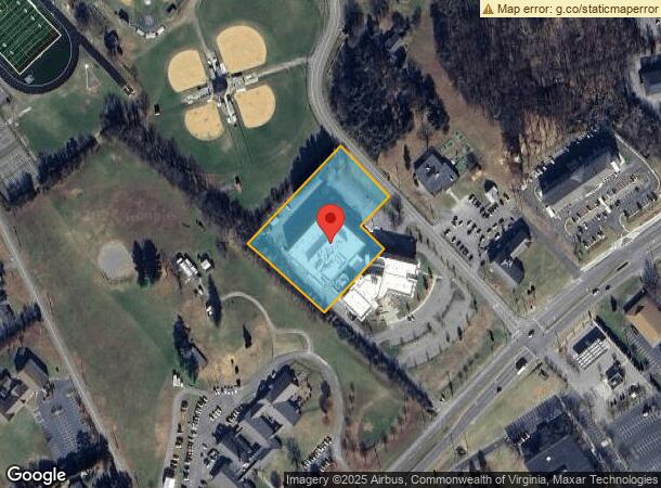  6600 Northside High School Rd, Roanoke, VA Parcel Map