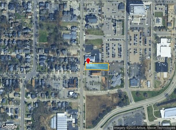  923 S Burdick St, Kalamazoo, MI Parcel Map