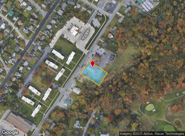 1788 Goucher St, Johnstown, PA Parcel Map