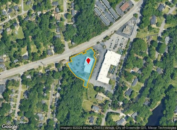  1100 Rutherford Rd, Greenville, SC Parcel Map