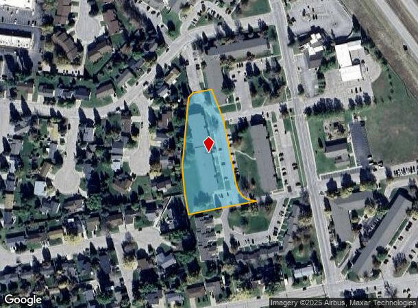 1231 N 10Th St, Spearfish, SD Parcel Map