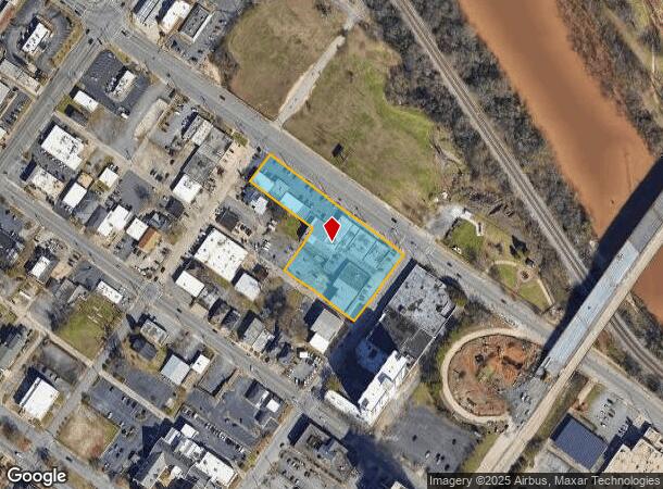  732 Riverside Dr, Macon, GA Parcel Map
