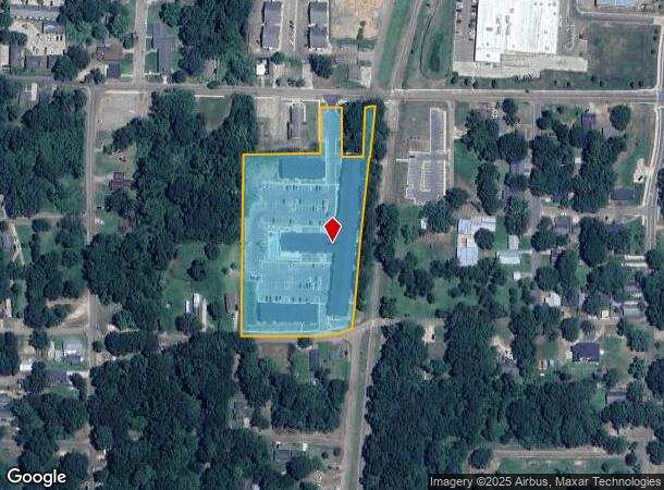 W Line Ave, Dubach, LA Parcel Map