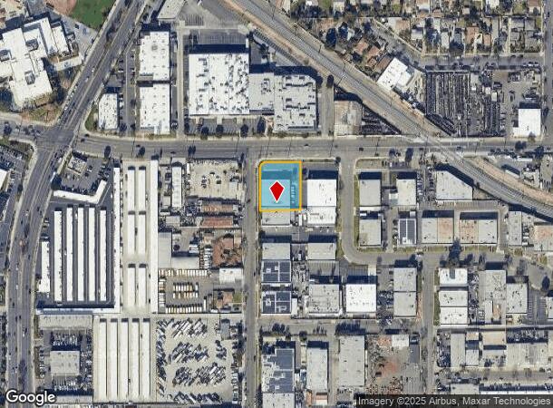 2430 W 5Th St, Santa Ana, CA Parcel Map