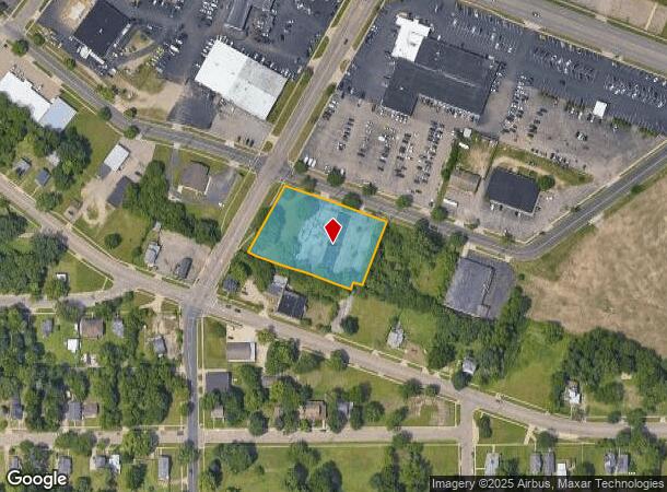  131 Grove St, Battle Creek, MI Parcel Map