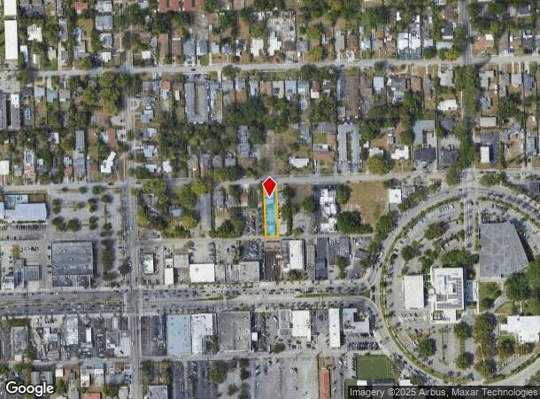  2710 Polk St, Hollywood, FL Parcel Map