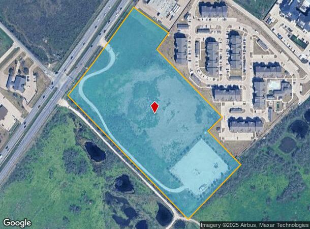  1887 Sw Wilshire Blvd, Burleson, TX Parcel Map