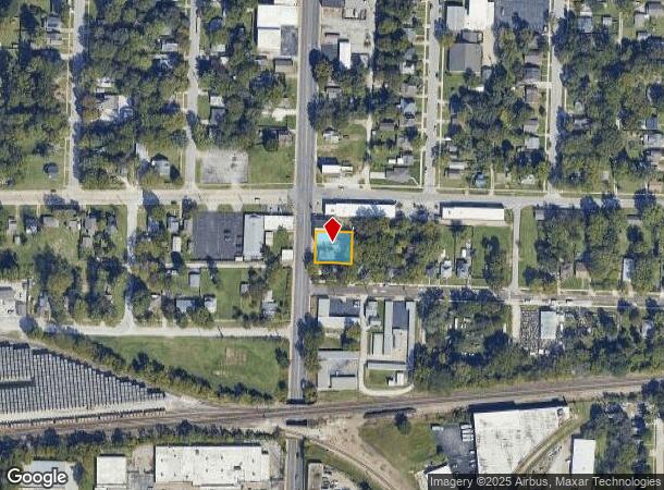  1908 N National Ave, Springfield, MO Parcel Map