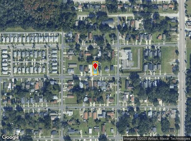4527 Carter St, Orlando, FL Parcel Map