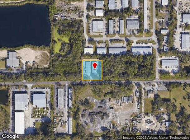  9100 Ellis Rd, Melbourne, FL Parcel Map