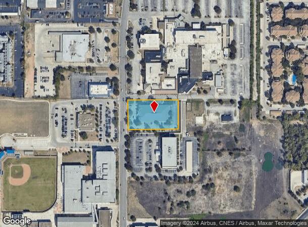  7430 Barlite Blvd, San Antonio, TX Parcel Map