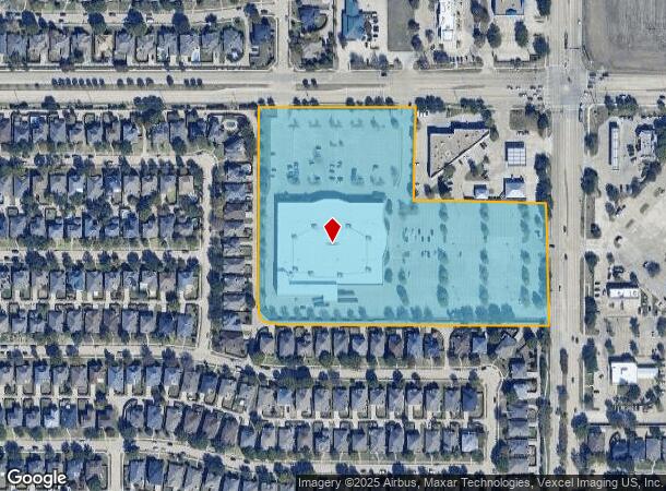 2400 Mcdermott Rd, Plano, TX Parcel Map