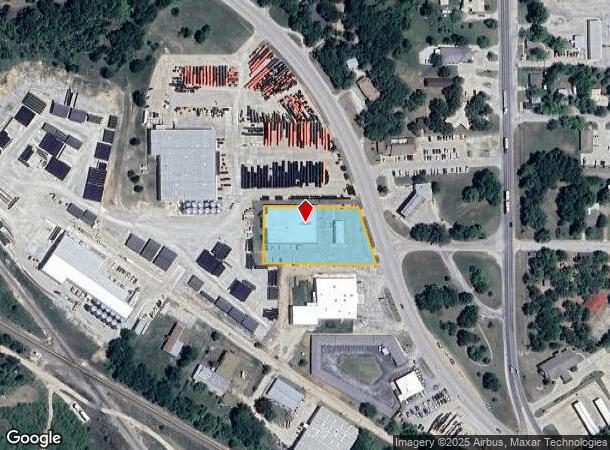 800 W Wise St, Bowie, TX Parcel Map