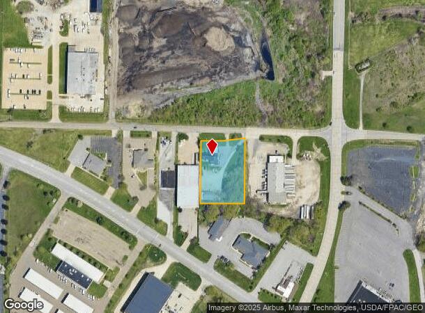 1210 Exeter Rd, Akron, OH Parcel Map