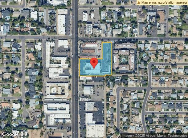  6135 N 7Th St, Phoenix, AZ Parcel Map